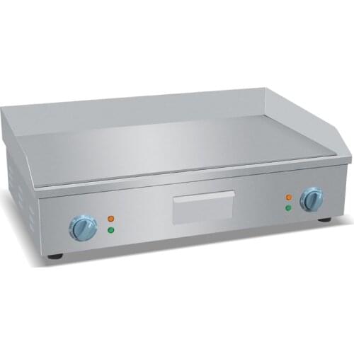 Electric Grilling Machine 220V/110V 4400W Stainless Steel Flat Grooved Electric Griddles Fried Pans FY-820A