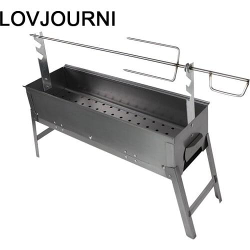 Grelha Para Churrasco Asador Barbeque Gril Mini Korean Bbq Garden De Carbon Commercial Grill Parrilla Barbacoa Kebab Barbecue