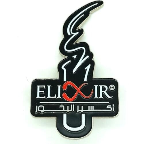 Customized Metal Badgein Silver Nickel Plating with Screw in Back