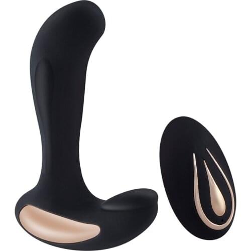 Prostate Massager 12 Speed Wireless Remote Control Butt Plug Silicone Anal Vibrator Gay Sexual Toys for Men And Women adult toy