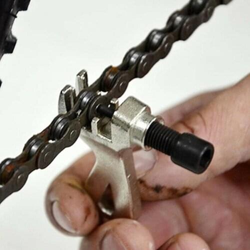 Mini Chain Comfortable Handling Steel Bike Bicycle Chain Breaker Link Cycle Extractor Pin Tool Kit Remover Splitter