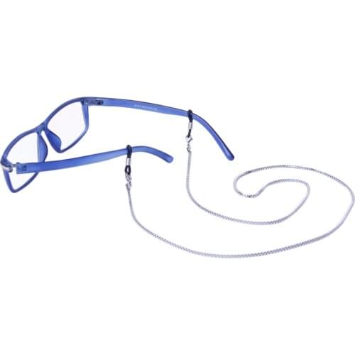 Man Chain Necklace in Steel 71cm for Sunglasses Eyeglasses with Box