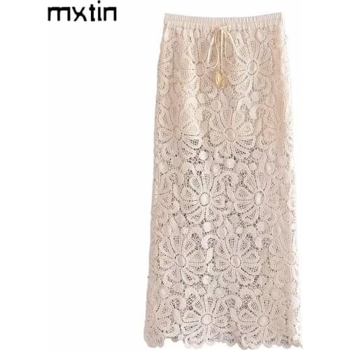Mxtin Women's Knitted Skirts