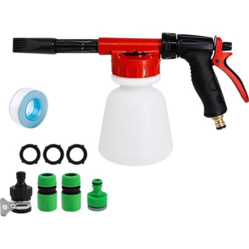 Car Wash Foam Gun,Car Wash Foam Sprayer Adjustable Foam Blaster for Car Home Cleaning and Garden with 1L Bottle