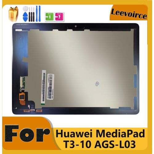 For Huawei T3 Frame LCD For Huawei MediaPad T3 10 AGS-L09 AGS-L03 AGS-W09 LCD Display Matrix Touch Screen Digitizer Assembly