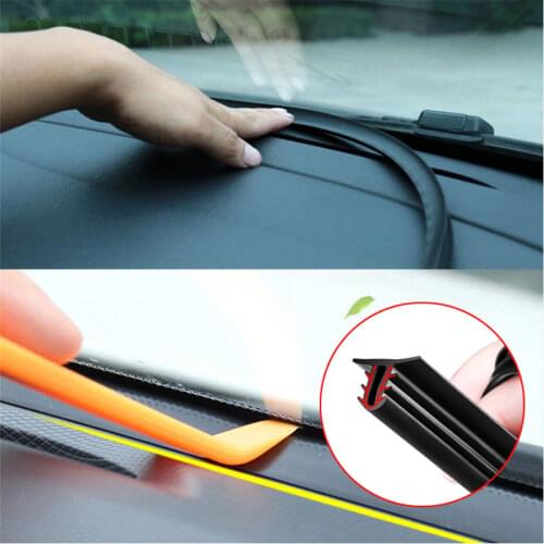 Car Sticker Dashboard Sealing Strips Rubber Seals Sound Insulation Sealing Universal Automobiles Interior Accessories