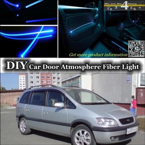 Interior Ambient Light Tuning Atmosphere Fiber Optic Band Lights For Subaru Traviq Inside Door Panel illumination Not EL light