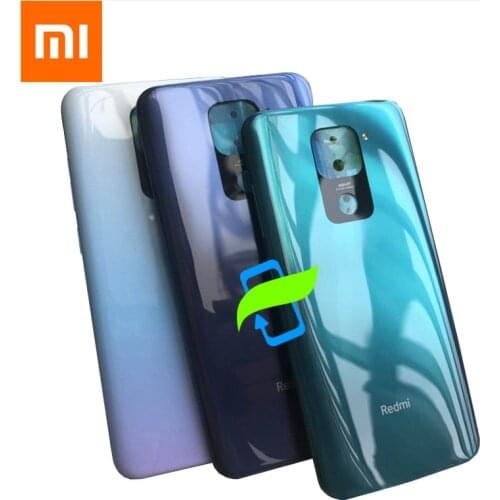 Xiaomi Redmi Note 9 Battery Cover 10X 4G Note9 Back Housing Glass Cover Case Redmi 10X 5G Note9 Rear Door Back Cover