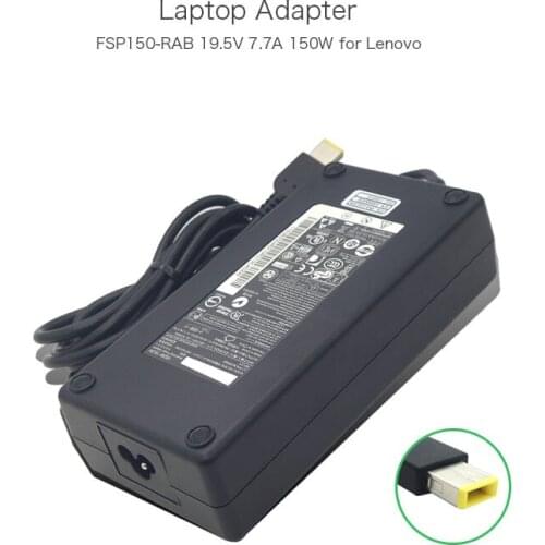 19.5V 7.7A 150W Original Square Pin AC Adapters for Lenovo PA-1151-11VA 36200462 ADP-150NB D FSP150-RAB USB Laptop Charging