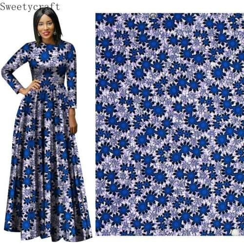 3Yard Ankara African prints fabrics patchwork real wax dress sewing tissu craft DIY material for wedding high quality Polyester