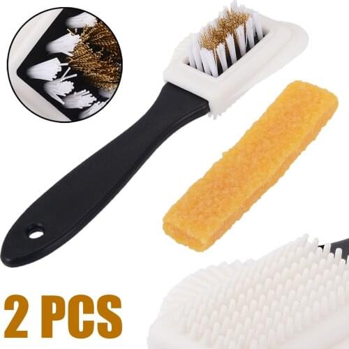 Hot Sale Double 2 Side Cleaning Brushs Rubber Eraser Shoes Renovation Cleaner Care Suede Shoe Brush Household Brush