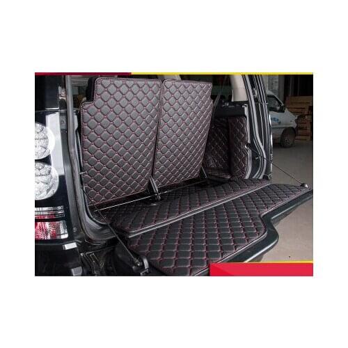 Customized Full Covered Car Trunk Mats for Land Rover Discovery 7seats 2010-2017 Waterproof Durable Carpets for Discovery 4