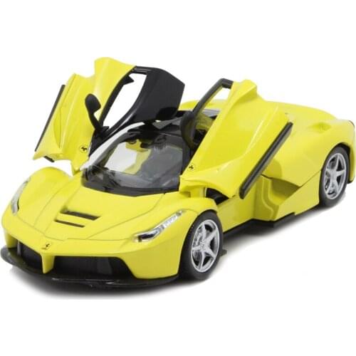 Simulation Ferrari McLaren Bugatti Ford Raptor Sound and light car alloy model