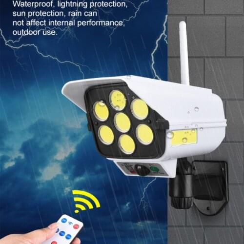 Powerful Waterproof Solar Light Outdoor Motion Sensor LED Solar Lamp Spotlights For Garden Path Street Led Wall Light Cocina