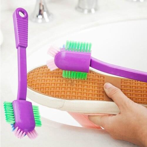 Multi-head Long Handle Shoe Brush Cleaner Cleaning Brushes Washing Toilet Lavabo Pot Dishes Home Household Cleaning Tools