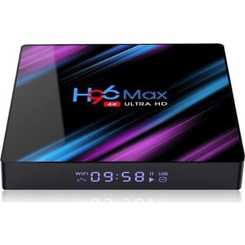 New H96 Max HD 4K Dual Band 2.4G 5G WiFi LED Display TV Box Android9.0 System Media Player Smart Android Tv TVBOX Set Top