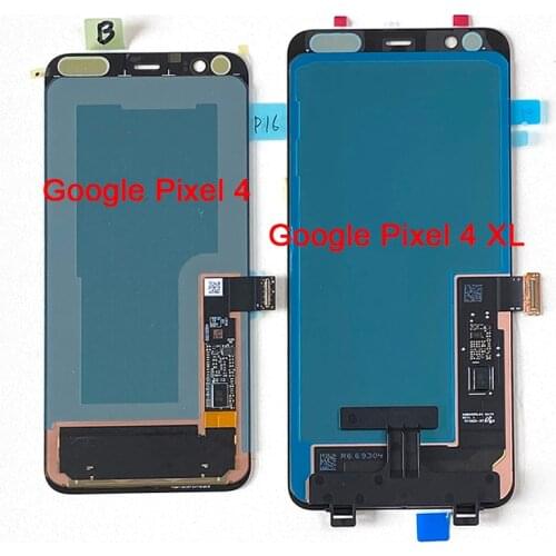 Original Amoled 5.7" For Google Pixel 4 G020M LCD Screen Display+Touch Panel Digitizer Screen For 6.3" Google Pixel 4XL XL4 G020