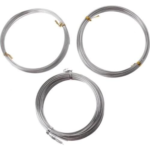 Silver Metal Flexible Anodized Aluminum Wire DIY Sculpture and Craft Tools Multifunctional Jewelry Making Accessories