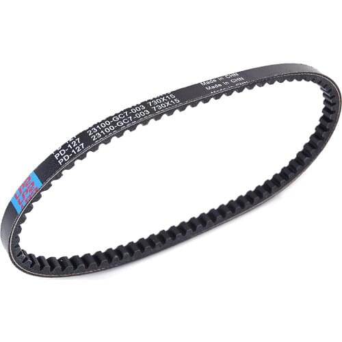 Rubber Geared Drive Belts 2310GC7004 for Honda NH50 Lead 1985-1995 SA50 Vision 1993-1994 Transmission Belt 23100GC7003