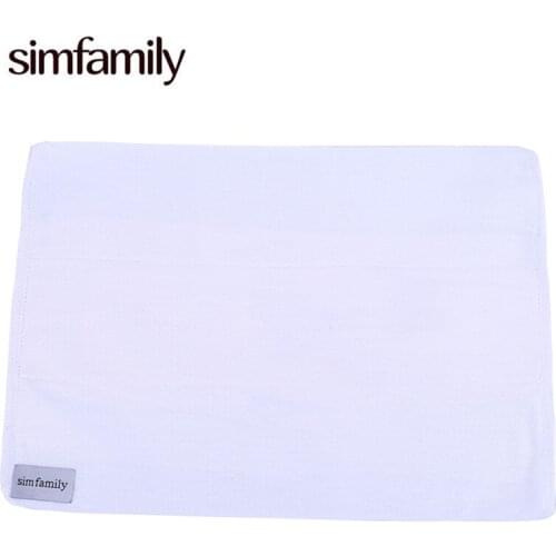 [simfamily] 6PCS Reusable 4X6X4 layer Cotton Gauze Prefold Cloth Diaper Super Absorbent,30*40CM Wholesale Selling