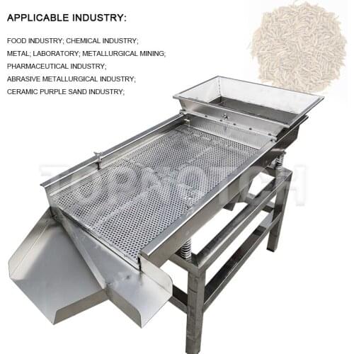 Grain Rice Wheat Grading Sorting Screening Machine Particle Sorting Screen