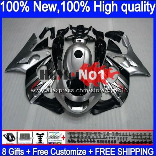 YZF 600R For YAMAHA Thundercat YZF-600R 39MC.39 YZF600R 2002 2003 2004 2005 2006 2007 96 02 03 04 05 06 07 Fairing Silver black