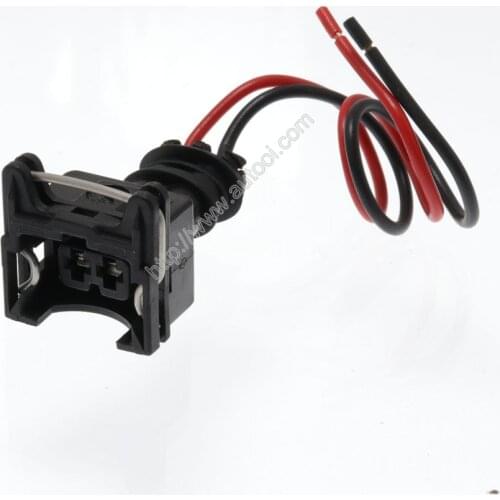 1Pc 2 way pin EV1 Wiring Plugs RC Fuel Injector Connector Wiring Plugs Clips Fit EV1 Pigtail Cut & Splice