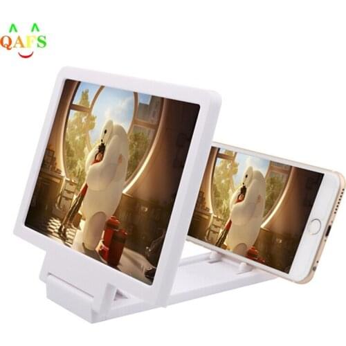 1Pcs Mobile Phone Screen Magnifier 3D Video Amplifier Folding Larger Expander HD Stand For Video