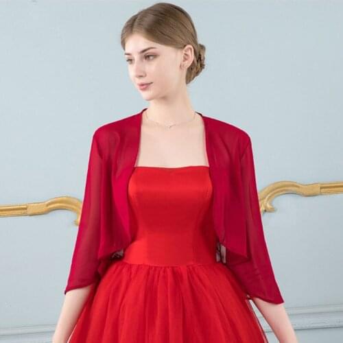 2020 Elegant Women Chiffon Jacket Shawl and Wraps for Sun Coat Wear Spring New