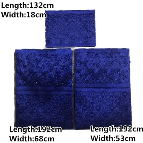 3Piece/bag 2018 African Wholesales Aso Oke Gele Nigeria Headtie Stones And Beads Real Product Photo Haedtie 40