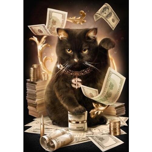 5D Diy Diamond Painting Cat diy kit Diamond Embroidery Painting Rhinestones Craft Hand painting Diamond Painting Cross Stitch