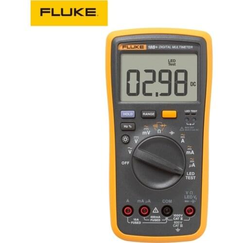 Fluke F18B PLUS digital multimeter auto range high precision intelligent multimeter FLUKE18B+ with LED lighting test function