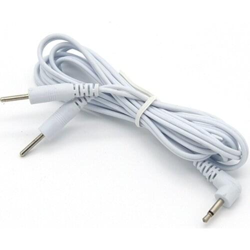 Adult Games Electric Shock Medical Toys Accessories Electrode Conductive Cable Line Wire For Anal Plug Penis Rings Pads Sex Toys