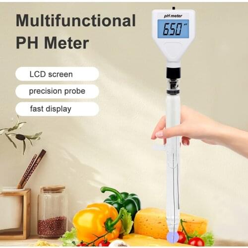 PH Meter Digital Acidity Tester Soil PH Meter Soil Detector PH Tester Garden Flowers Soil PH Sensors Water Qualit Monitor