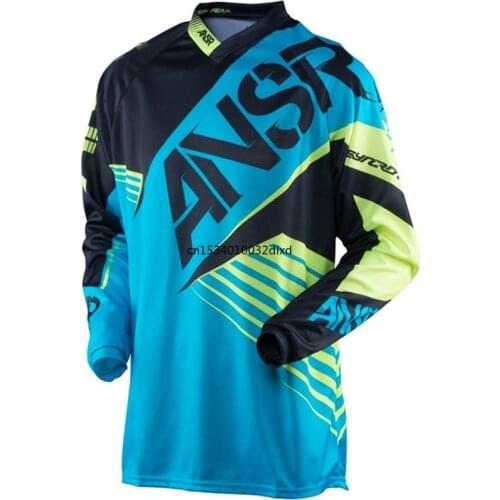 2021 Answer Moto Gp Dh Mtb Shirt Xxxl Cycling Mx Cross Motorcycle Motocross Clothe Jersey Breathable Quick Dry Wear