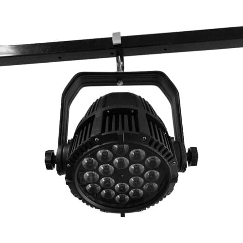 2PCS/LOT Waterproof LED Par 18x12W RGBW LED Pool Light Outdoor Waterproof Spotlight Swimming Pool DMX512 Effect Stage Lights