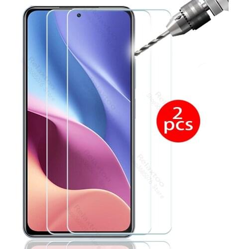 Protective glass for xiaomi redmi k40 pro pro plus tempered glass case redmi k40pro k 40 pro 2021 6.67'' phone cover films 2pcs
