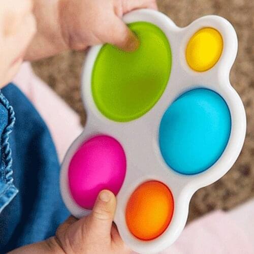 1Pcs Baby Toys Montessori Exercise Board Creative Cartoon Early Education Intelligent Development Toys Board Colorful Toys