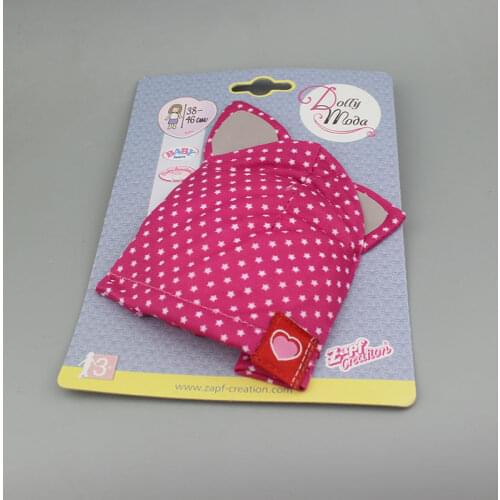 1pcs hat Fit For 43cm Baby Doll Reborn Baby Dolls Accessories