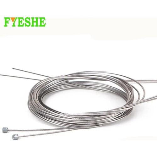 10pcs 2 M Bicycle Shifter Cable Shift Speed Line Bicycle Derailleur Bike Gear Brake Cable Road Bike Core Inner Wire Steel Line