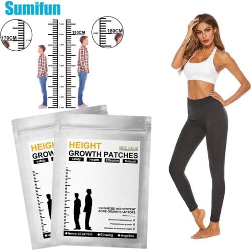 16pcs Body Height Enhancer Patch Growtaller Plaster Patch in Foot Increase Height Growth Foot Patches For Teenagers and Adults