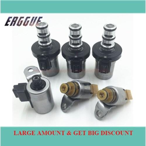 6PCS) Genuine 4F27E Transmission Shift Solenoid Set For Ford For Mazda 2 3 5 6 CX7 For PROTEGE