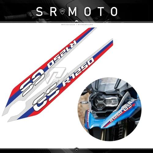 Motorcycle Front Frame Decals Case for BMW R1250GS 2017-2020