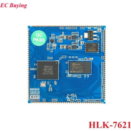 HLK-7621 MT7621A Dual-core Gigabit Ethernet Router Module Development Board Embedded Microcontroller Support Openwrt