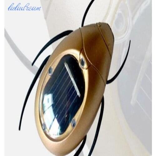 Solar toy insect Solar Energy Toys Power Robot Bug Grasshopper Cartoon Crazy Cockroach Car Model Educational Gadget Toy