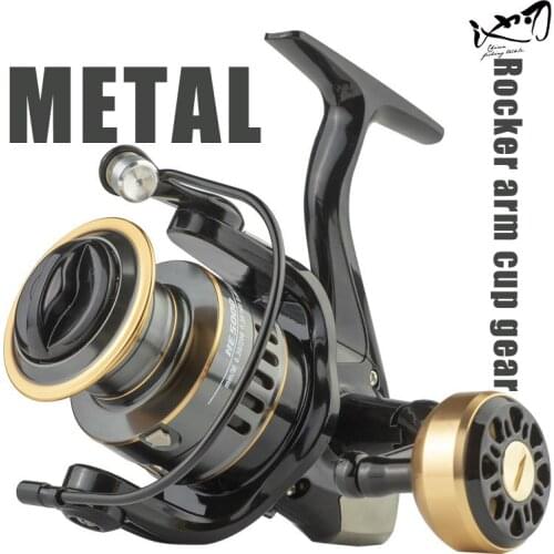 2021 Fishing Reel HE500-7000 Drag 10kg Metal Ball Grip Spool Spinning Reel Saltwater Reel carp Reel Fishing Fishing Accessories