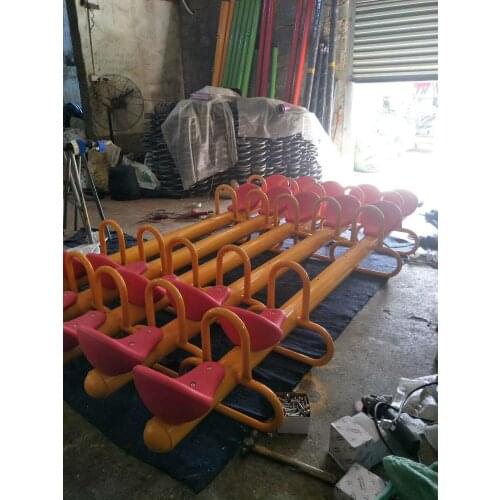 Outdoor balance seesaw children seesaw garden toy seesaw chair kids seesaw playground seat baby seesaw childrens horse Q43