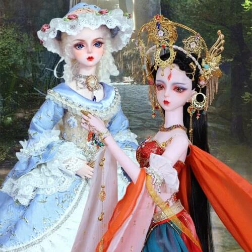 DBS doll Dream Fairy 1/3 BJD Custom Series mechanical joint Body With makeup Including hair eyes clothes 62cm height girls