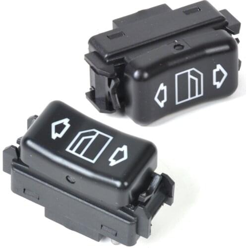 DWCX New Left + Right Electric Master Control Power Window Switch 1248204510 1248204610 For Mercedes Benz E W124 W126 W201 W463