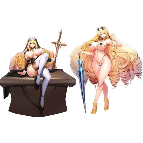 Personality Hentai Anime Charlotte Last Origin for Motorcycle Laptop Car Stickers Vinyl Waterproof Decal Decor Apply To Car